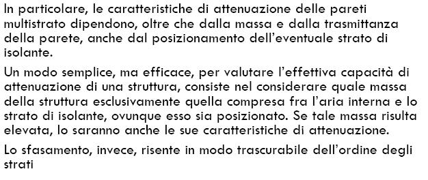 Pareti: sfasamento, attenuazione e trasmittanza periodica (parametri