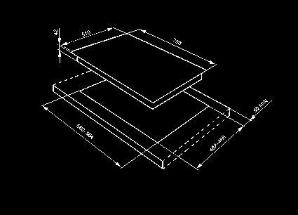 P755X1 800,00 PIANO DI COTTURA, 70/75 CM PIANI DI COTTURA NEWSON Estetica Newson Pianale in acciaio inox 5 manopole effetto inox 5 bruciatori a gas