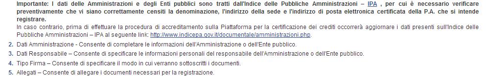 Le Istituzioni scolastiche risultano registrate all IPA dal