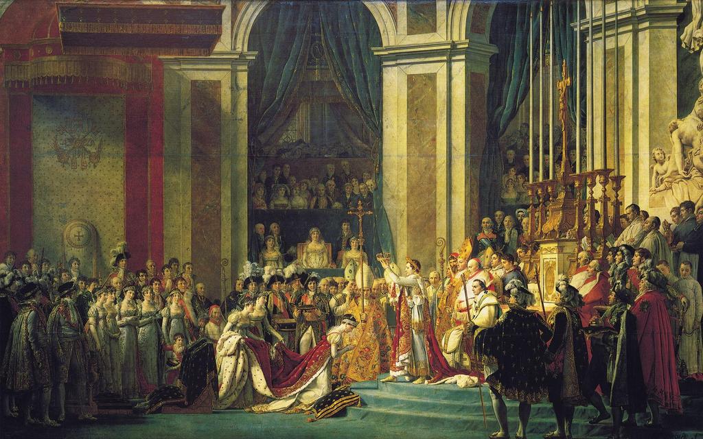Jacques Louis David, L incoronazione di