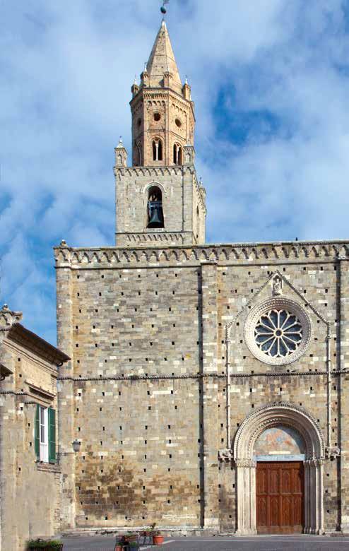 La Basilica Concattedrale di Atri La Basilica Concattedrale di Atri, monumento nazionale dal 1899, nella Diocesi di Teramo Atri, è dedicata a S. Maria Assunta.