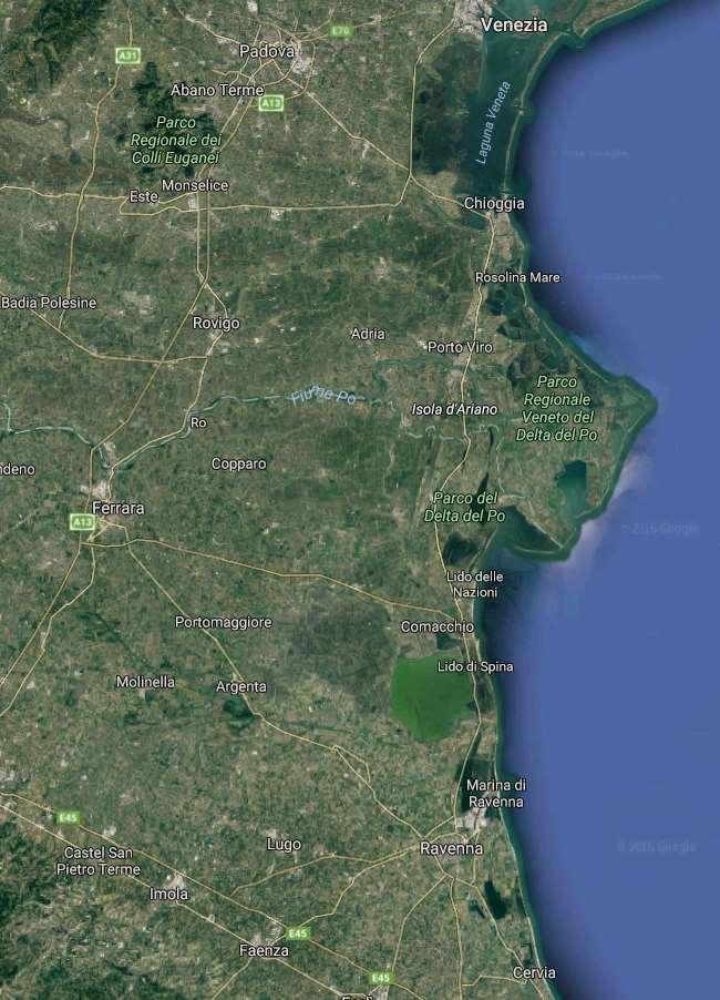 Ipotesi allargamento della Riserva di biosfera Probabile conclusione del percorso entro il 2018 Estensione verso Nord (Comune di Chioggia)