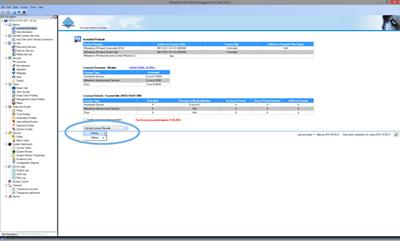 1. In Management Client, nel riquadro Navigazione sito, espandere Base, quindi selezionare Informazioni sulla licenza. 2. Fare clic su Attiva licenze manualmente e selezionare Online. 3.