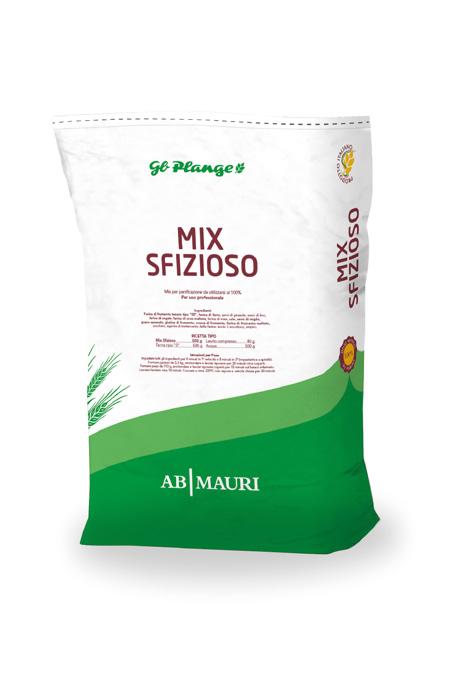 MIX SFIZIOSO Mix Sfizioso è un mix completo per la produzione di sostituti del pane stuzzicanti e ricchi di gusto.