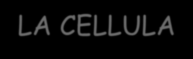 LA CELLULA La teoria cellulare si basa su tre affermazioni: La cellula è l unità di base dei