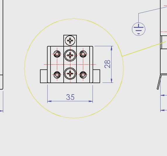 Serracavo / Terminal screw 28 75 50