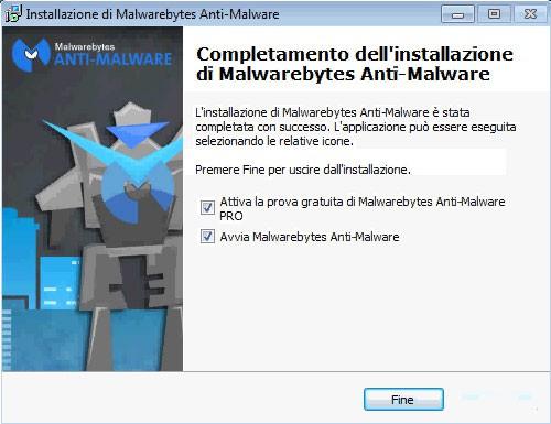 Malwarebytes Anti-Malware Pagina 5 di 10 Illustrazione 9 Attendiamo l'installazione del programma Illustrazione 10 A questo punto siamo giunti quasi alla fine