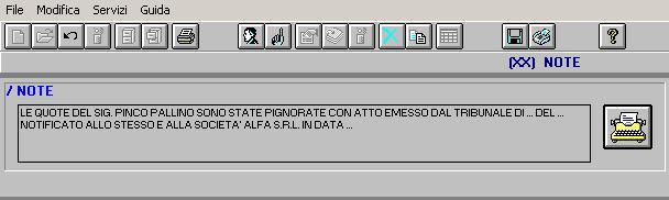 15) Confermando con un click su OK appare il