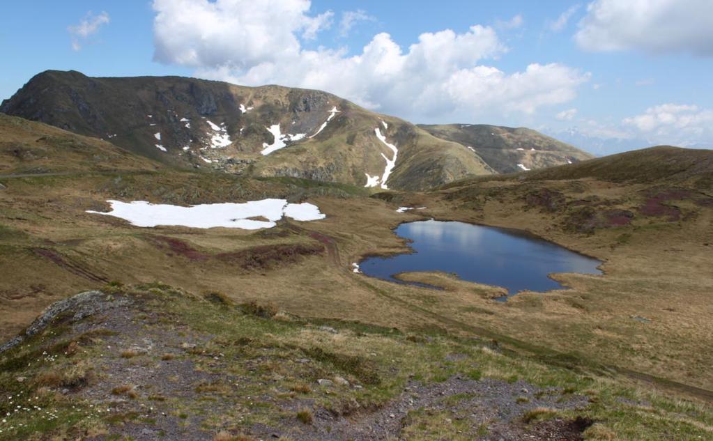 Altri laghetti glaciali verso il