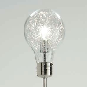 predisposto per Nr.1 lampada E27 a risparmio energetico dimensioni cm. Ø.