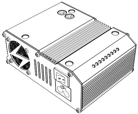 Uscita 2 (connettore XT60) 5 Uscita 3 (connettore USB Tipo A; 5 V/DC, max.