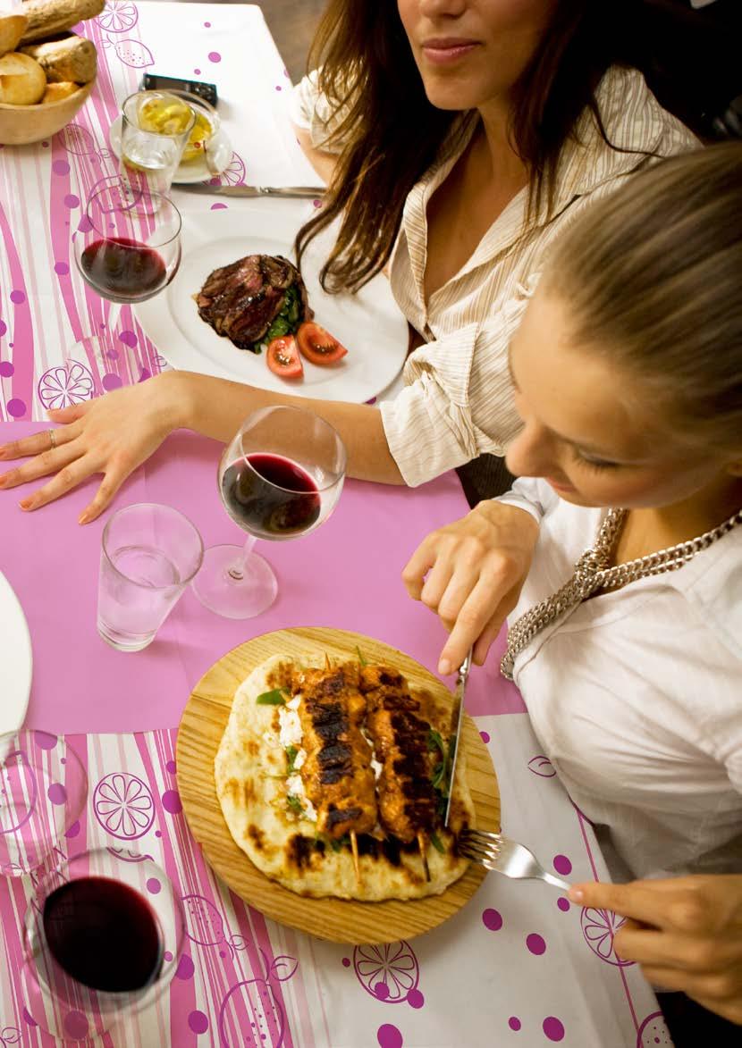 Fantasie TEMI L ATMOSFERA GIUSTA IN OGNI MOMENTO, UNA CENA FORMALE O DI CLASSE, UN PRANZO VELOCE O UN PICNIC, UN OCCASIONE SPECIALE.