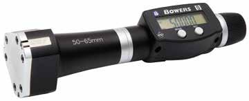 Micrometers IP67 Electronic bore gauge digital micrometer I micrometri digitali XT danno all operatore il vantaggio della tradizionale qualità degli strumenti Bowers unita all avanzata elettronica