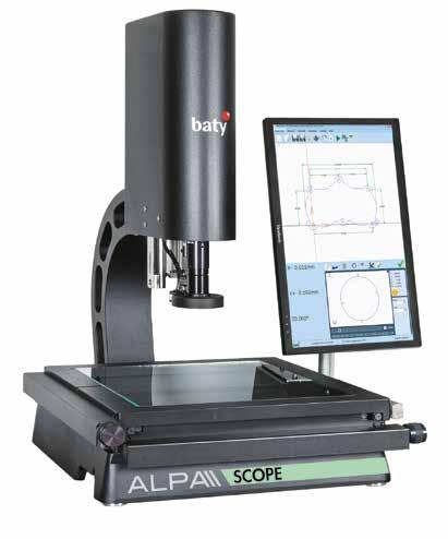 Measuring machines Manual vision 3D machine SCOPE by Alpa Scope è una macchina di misura ottica di ultima generazione 3D manuale con campo di misura 250 x 125 x 160 oppure 300 x 300 x 160.