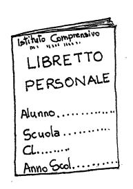 scolastico personale che serve per tutte le comunicazioni tra la scuola e