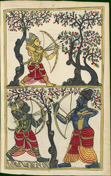 Il racconto Ramayana è dedicato alla