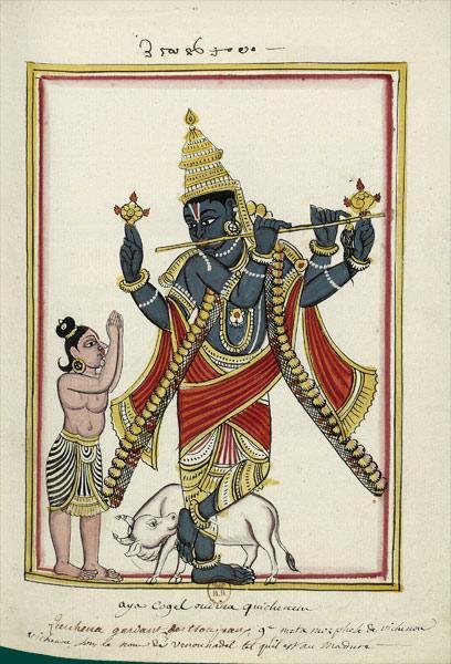 Vishnu La nera" è l ottava incarnazione di Vishnu, una delle piu venerate.