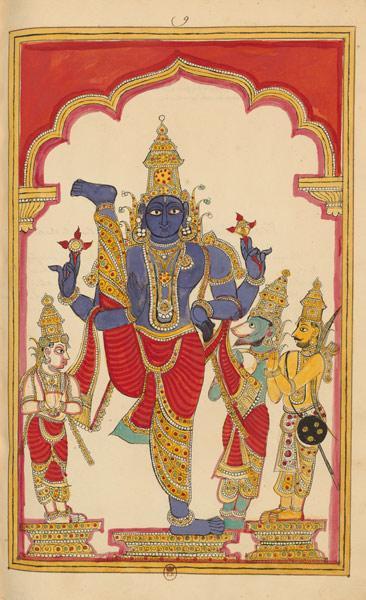 Vishnu prende l aspetto di Vamana, il suo quinto Avatar.
