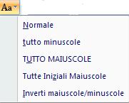 Ancora una volta, selezionando triangolino posto alla destra dell icona comparirà la tavola dei colori tra cui scegliere il colore. fig. 3.4.1 - Strumento Evidenziatore 3.