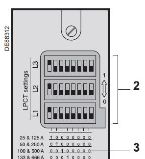 Connessione al Sepam Un connettore CCA670/671 deve essere utilizzato al posto del CCA630/634 per ricevere i cavi con connettori RJ45