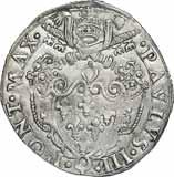 74 AG RR BB+ 1000 745 745 Paolo III (1534-1549) Giulio - Stemma semiovale, cimasa a volute -