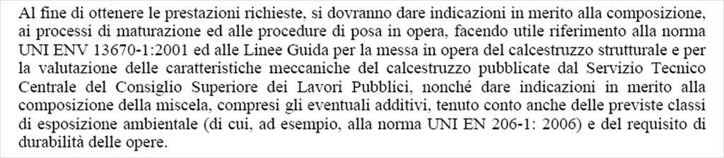 consistenza Diametro massimo dell aggregato