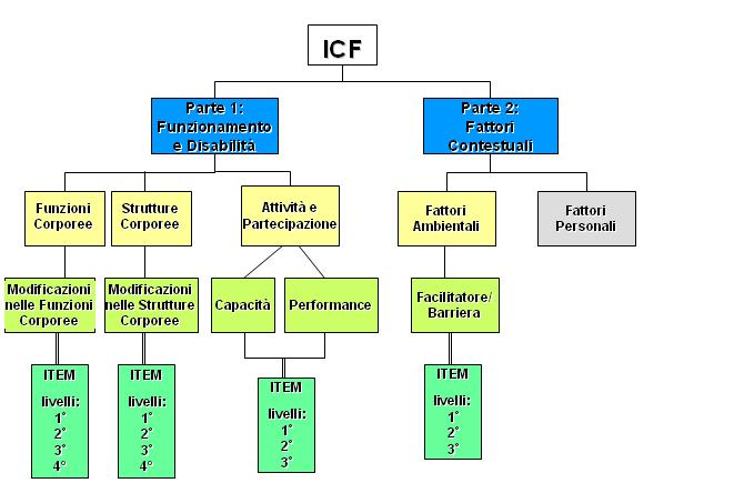 E. Analizzato la struttura, le principali parti e componenti del modello ICF, sia dal punto di vista teorico che