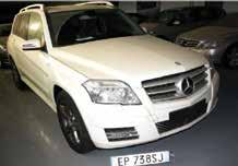 Autoveicolo XXXXXXXXX Mercedes Benz, modello E 220 CDI Cabrio x B, targato