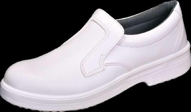 Calzature bianche White Footwear SC5600 Calzatura bassa derby, tomaia in Texfiber bianca, fodera traspirante in tessuto antibatterico, suola