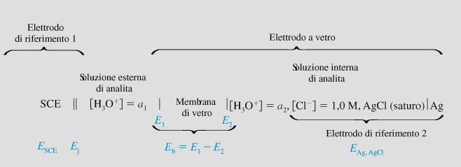 Elettrodi a vetro sensibili al ph Rappresentano il primo esempio di dispositivo potenziometrico ionoselettivo messo a punto: il principio su cui si basano fu scoperto da Cremer nel 1906.