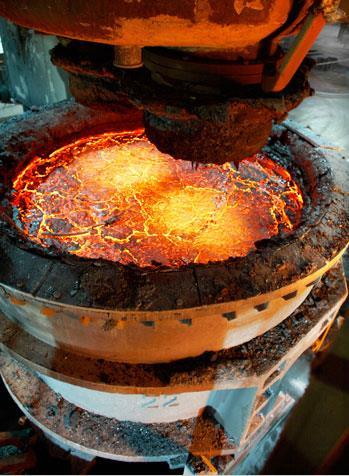Loppa d altoforno Provengono da processi di manifattura del ferro dalla reazione delle polveri di carbone con i