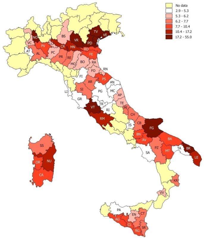 Linee di ricerca e intervento presso l Istituto Superiore di Sanità