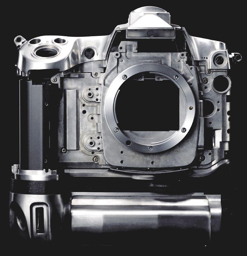 Unità otturatore di lunga durata Per ottenere una durata affidabile, Nikon sottopone l otturatore di una fotocamera D300S completamente assemblata a un test di 150.