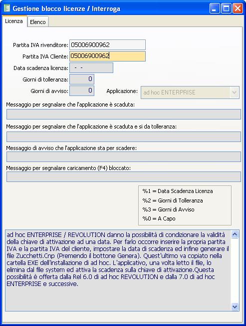 Fig. 1-5 Dopo aver cliccato su OK si apre questa maschera In modalità di caricamento (F4) si