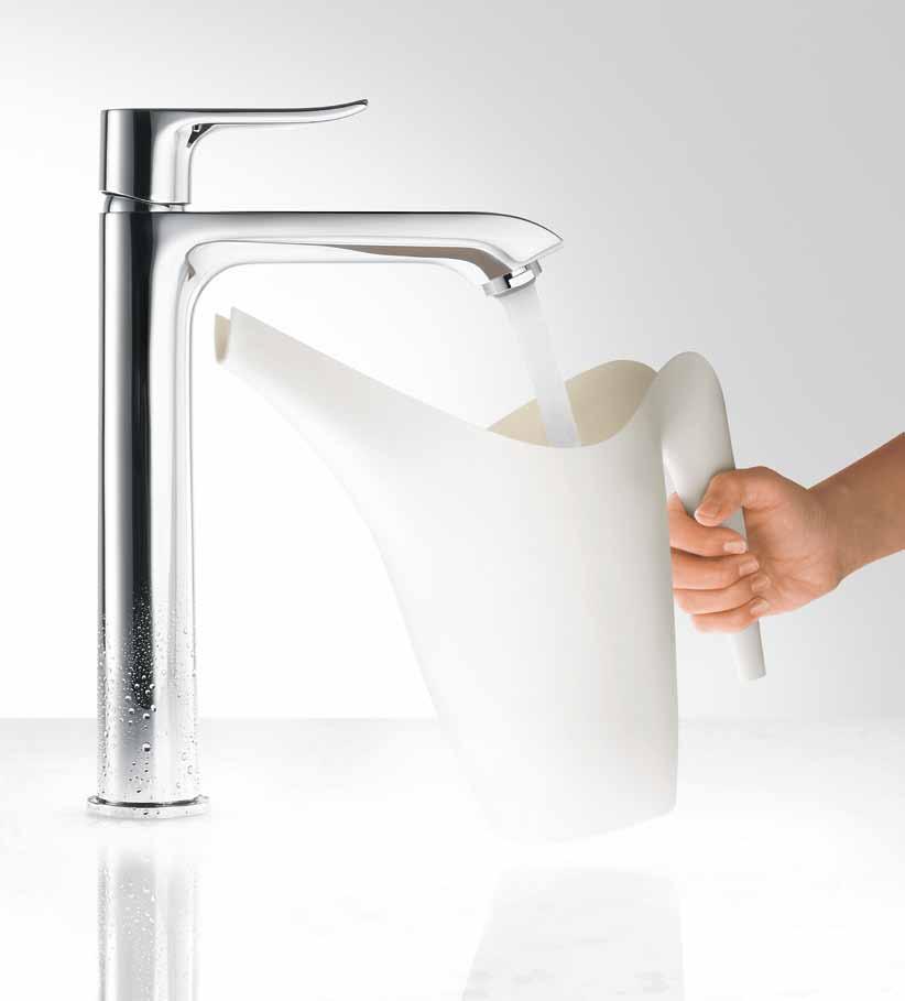 ComfortZone 200 Metris 200 Aumentando lo spazio abbiamo trasformato questo rubinetto nel prodotto ideale per la vostra casa.