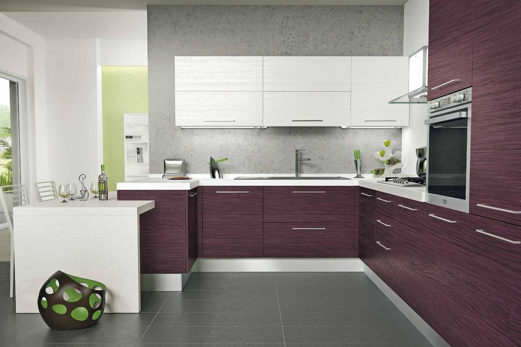 Modello: Idea Plus Rovere Finitura: Bianco -