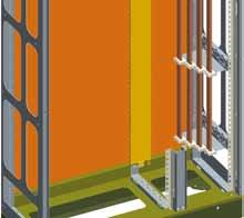 Sistema di sbarre singole a gradini 5 Supporti: 8GK9 7-0KK01 Complementi: Traverse laterali 8GK6 8-0KK01 (una per