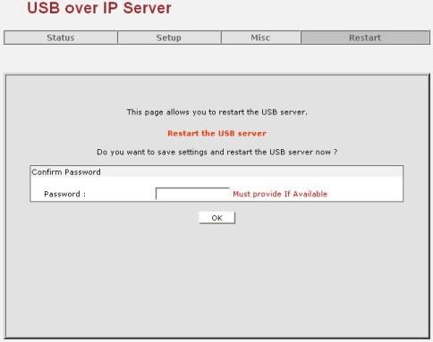 firmware del server USB.