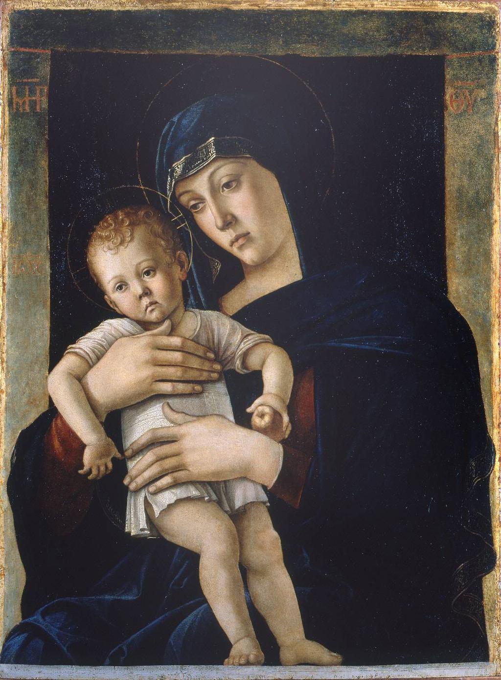 Giovanni Bellini, Madonna Greca, tempera su