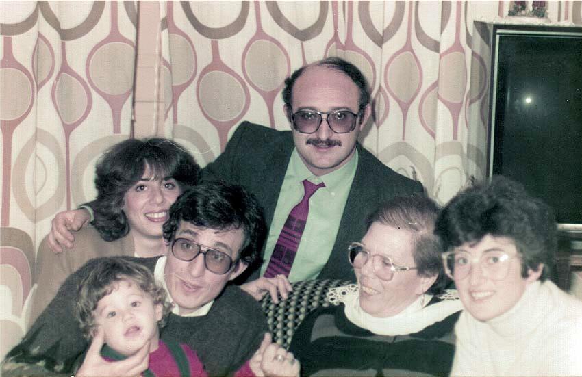 Alex Castelli, Totò Castelli e Peppe Filippone settembre 1982 foto tratta