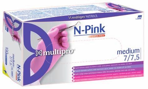 delle dita Senza polvere con processo di clorinazione on line Name: Multipro N-Pink