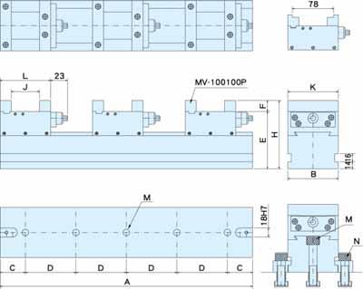 ] V-100100P-300 300 100 50 100 113 22 135 0 50 100 100 16x80L (x3) 16x50L (x4) x2 22,3 V-100100P-400 400 100 50 100 113 22 135 0 50 100 100 16x80L (x4) 16x50L (x4) x3 30,8 V-100100P-500 500 100 50