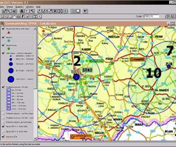 APPLICAZIONI Geomarketing: utilizzo di informazioni geografiche (e analisi GIS) per finalità di marketing individuazione della localizzazione