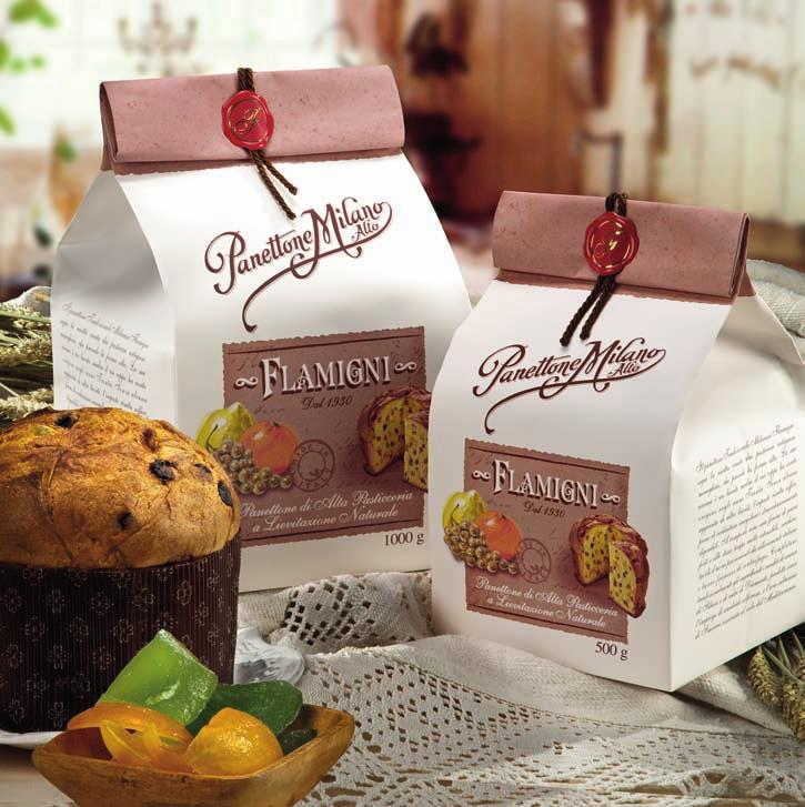 Linea Rustica Il Panettone Gourmet Una confezione dal sapore semplice per esaltare la genuinità e la freschezza dei nostri Panettoni The Gourmet