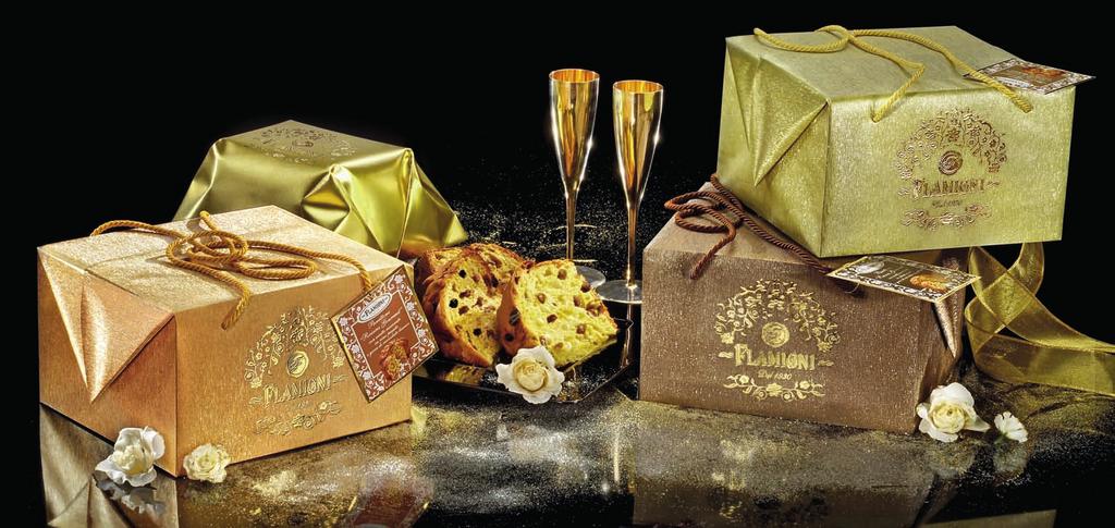 Linea Oro Assortimento Raisins gourmet Un goloso assortimento gourmet che abbina golose gocce di cioccolato e uvette macerate nei liquori L assortimento di Panettoni è composto da: Panettone Rhum e