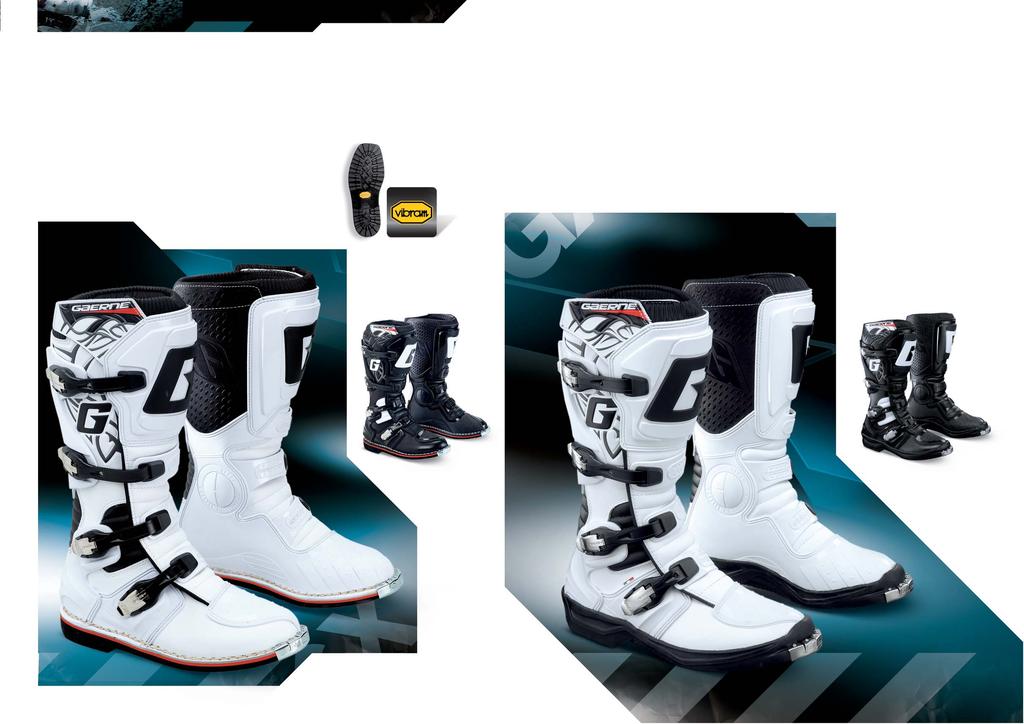 _OFF ROAD _OFF ROAD LIGHTWEIGHT DESIGN WITH SLEEK NEW LIGHT-ALLOY BUCKLE SYSTEM, MADE IN OUR VERY NESSUN PERCORSO E IMPOSSIBILE CON IL NUOVO STIVALE DA CROSS GX1.