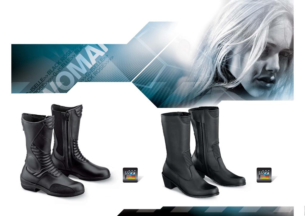 _TOURING LINE BLACK ROSE AQUATECH LISTEN UP LADIES - ALL NEW FOR COMES THE FIRST LADIES ONLY BOOT WITH RICERCATEZZA, CLASSE E STILE SONO LE CARATTERISTICHE DI QUESTO NUOVO STIVALE A FASHION LOOK