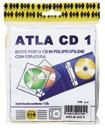BPL000311CD SELFTI CD 25 Buste plastica porta CD-DVD