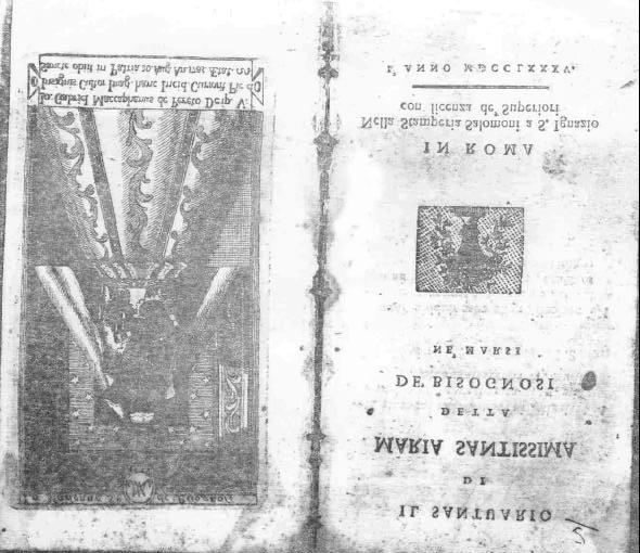 Anno 1785 Mazzolari Giuseppe Maria Maestro di