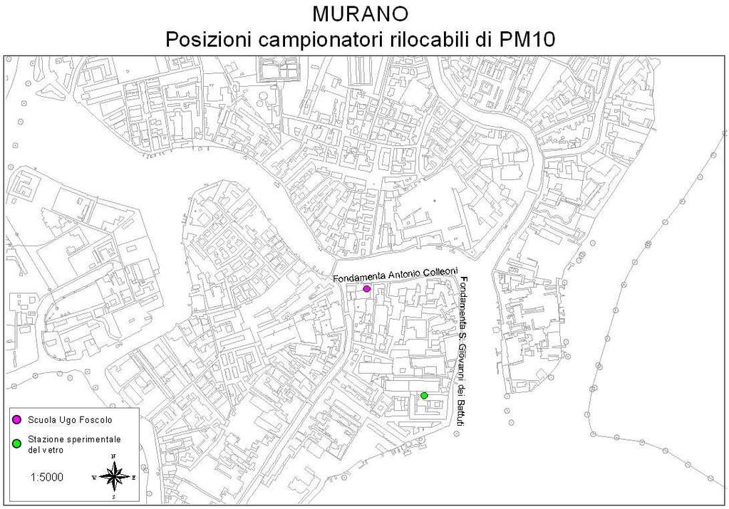 Figura 2 Estratto Carta Tecnica Regionale, scala